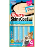 Snack cremoso para gatos a base de atún con marisco - Churu